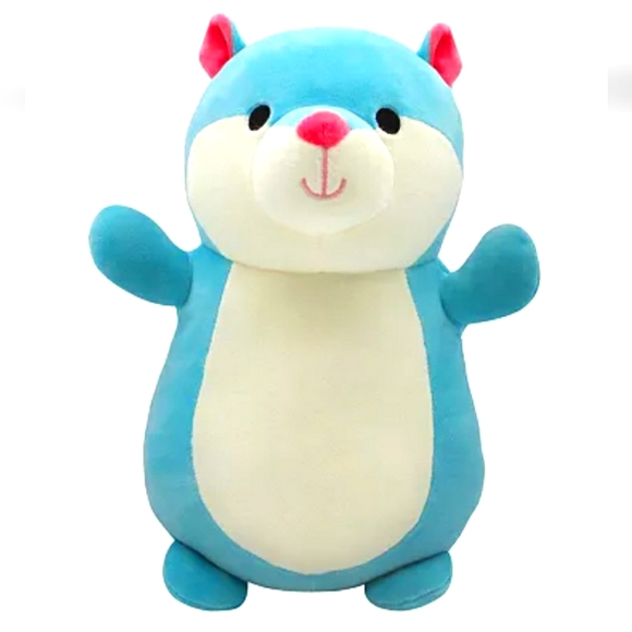 Squishmallow 12" HugMees HOBART Teal Hamster EASTER 2023 NWT KellyToy in BAG Htf - Picture 2 of 8